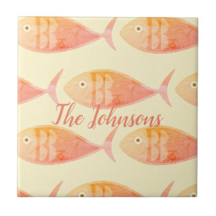 Salmon Fish Group Tegeltje