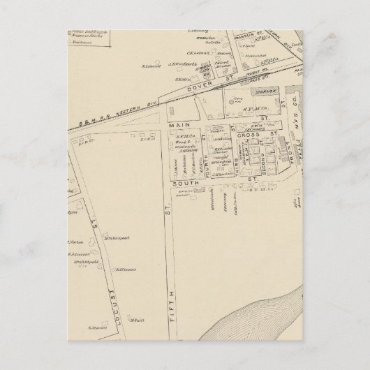 Salmon Herfsten PO Briefkaart (Voorkant)