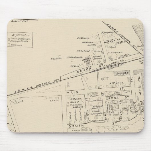 Salmon Herfsten PO Muismat (Voorkant)