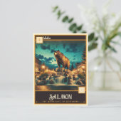 Salmon, Idaho  | Antiek Briefkaart (Staand voorkant)