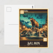 Salmon, Idaho  | Antiek Briefkaart (Voorkant / Achterkant)