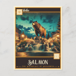 Salmon, Idaho | Antiek Briefkaart