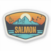 Salmon, Idaho Sticker (Voorkant)