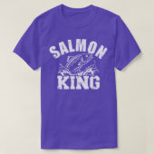 Salmon King Vist T-shirt (Design voorkant)