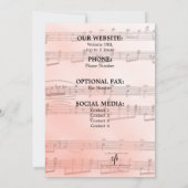 Salmon Local Music Store I Logo Open House Save The Date (Achterkant)