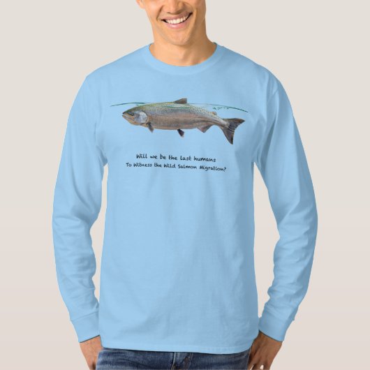 Salmon Lover Conservationist Shirt (Voorkant)