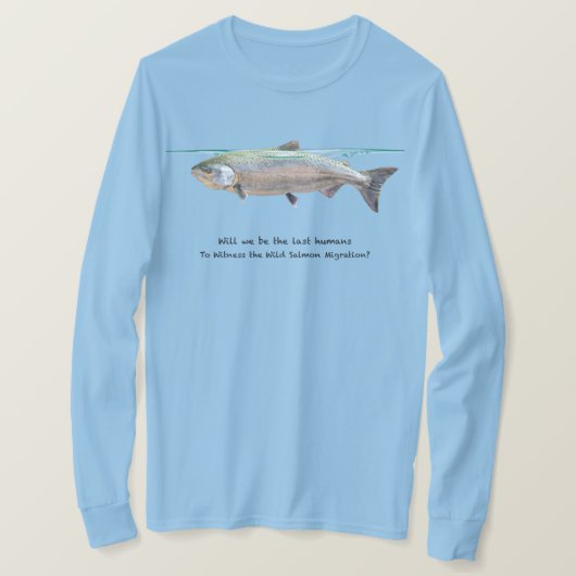 Salmon Lover Conservationist Shirt (Design voorkant)