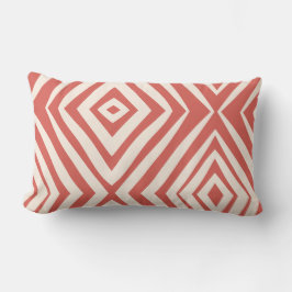 Salmon Modern Simple Lumbar Pillow Kussen