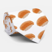 Salmon Nigiri Sushi Stropdas (Opgerold)