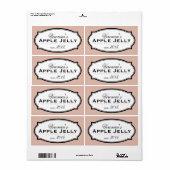 SALMON | PERSONALISEERDE STICKER VOOR KANNEN (Full Sheet)