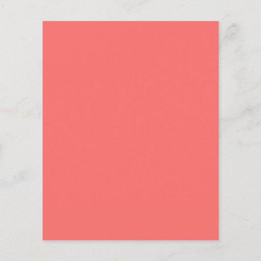 Salmon Pink Flyer (Achterkant)