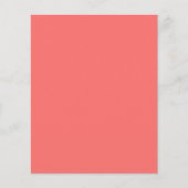 Salmon Pink Flyer (Voorkant)