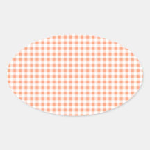 Salmon Pink Gingham