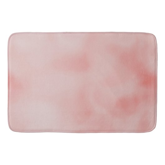 Salmon Pink Ombre Badmat (Voorkant)