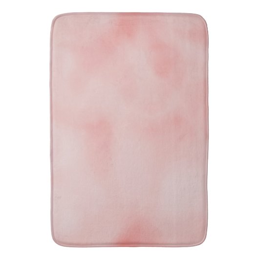 Salmon Pink Ombre Badmat (Voorkant Verticaal)