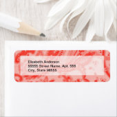 Salmon Pink Paisley Etiket (Insitu)