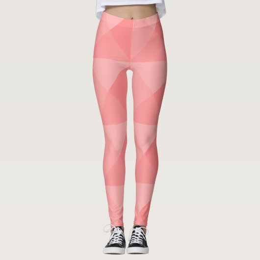 Salmon Pyramids Leggings (Voorkant)