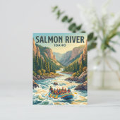Salmon River Idaho Briefkaart (Staand voorkant)