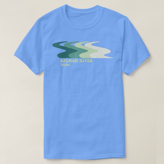 Salmon River Idaho T-shirt (Design voorkant)