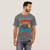 Salmon River Idaho White Water Rafting Canoeing T-shirt (Voorkant volledig)