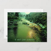 Salmon River in Idaho Briefkaart (Voorkant / Achterkant)