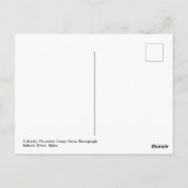 Salmon River in Idaho Briefkaart (Achterkant)