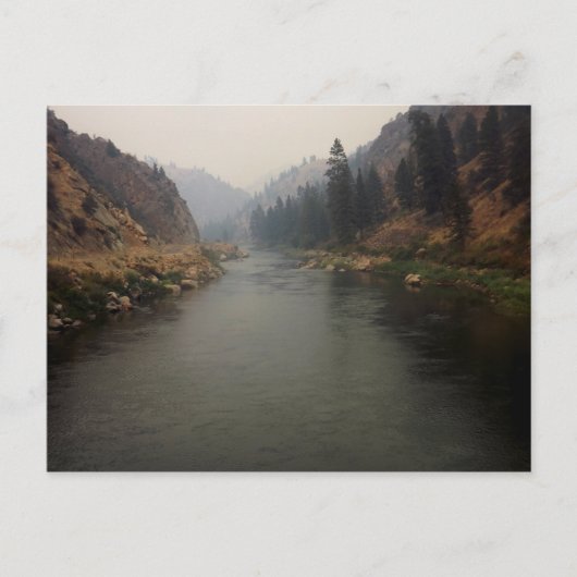 Salmon River in Idaho Briefkaart (Voorkant)