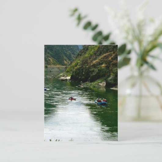 Salmon River Repose Briefkaart (Staand voorkant)