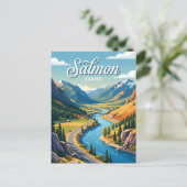 Salmon River Scenic Byway Idaho Briefkaart (Staand voorkant)