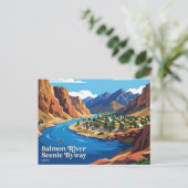Salmon River Scenic Byway Idaho Briefkaart (Staand voorkant)