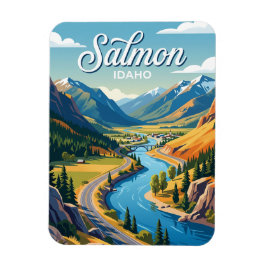 Salmon River Scenic Byway Idaho Magneet