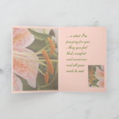 Salmon Star Lily - maak elke gelegenheid aan Kaart (Binnen)
