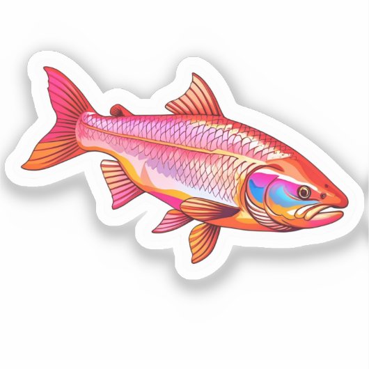 Salmon sticker (Voorkant)