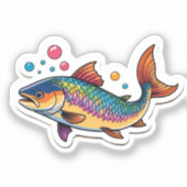 Salmon  sticker (Voorkant)