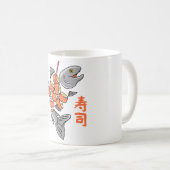 Salmon Sushi Koffiemok (Voorkant rechts)