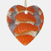Salmon Sushi - Sashimi Keramisch Ornament (Rechts)