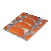 Salmon Sushi - Sashimi Tegeltje (Zijkant)