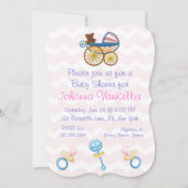 Salmon Swirl Baby Stuff Kaart (Achterkant)