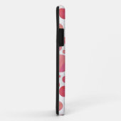 Salmon Swirl Dot Pattern Case-Mate iPhone Case (Achterkant/rechts)