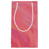 Salmon Swirl Klein Cadeauzakje (Voorkant)