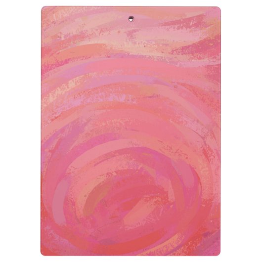 Salmon Swirl Klembord (Achterkant)