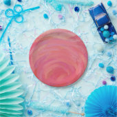 Salmon Swirl Papieren Bordje (Feest)
