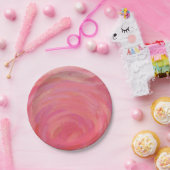 Salmon Swirl Papieren Bordje (Feest)