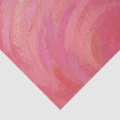 Salmon Swirl Tissuepapier (Detail)