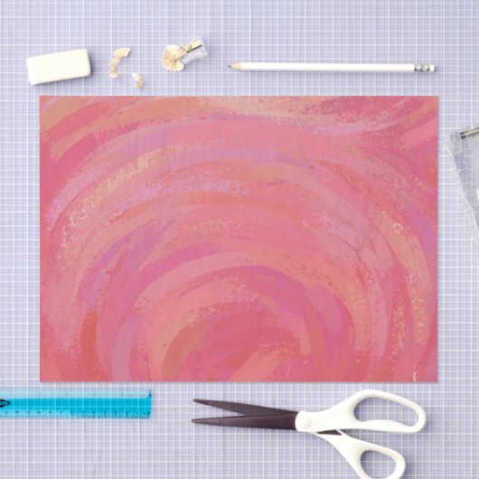 Salmon Swirl Tissuepapier (Craft)