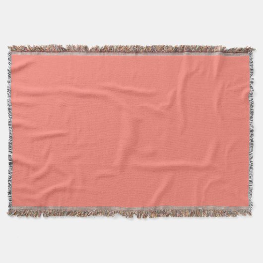 Salmon Throw Blanket Deken (Voorkant)