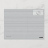 Salmon Washington Briefkaart (Achterkant)