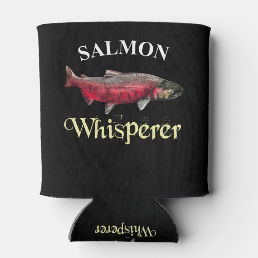 Salmon Whisperer Dark Blikjeskoeler (Achterkant)