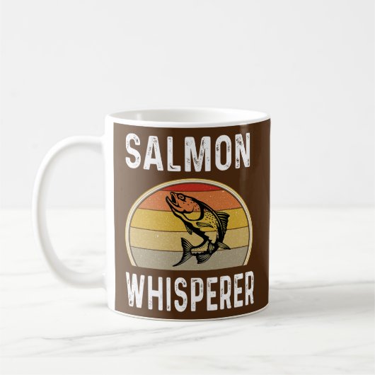 Salmon Whisperer Vist vissers Koffiemok (Links)