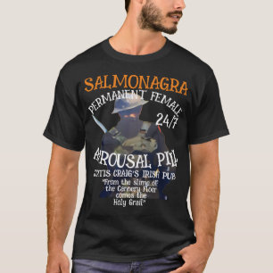 Salmonagra 24/7 Pil CulpeperVA Mannelijke Verbeter T-shirt